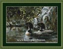 Kustom Krafts 99837 Loon Serenade (X Stitch Pattern Only) designed by Dyan Allaire